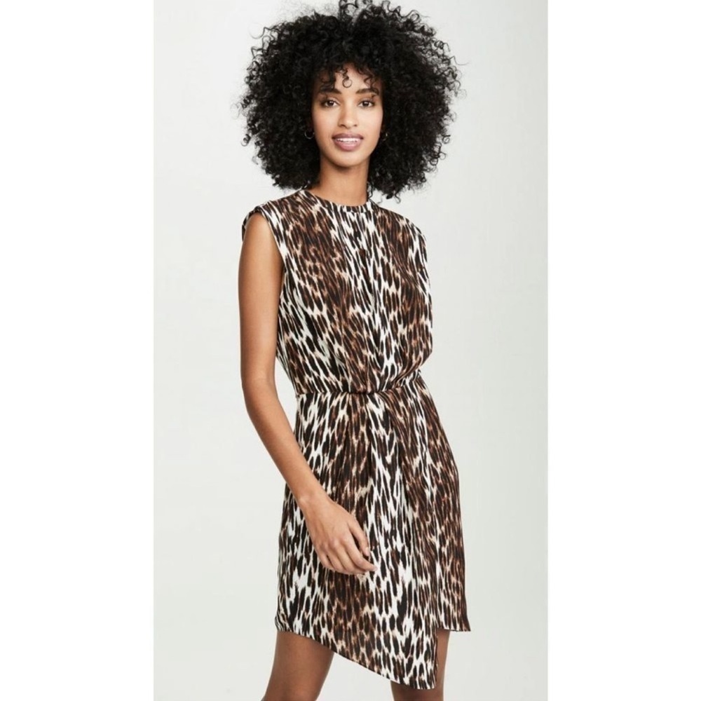 L’Agence Leopard Dress NWOT